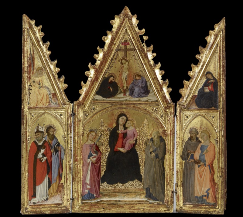 Madonna and Child Enthroned with Saints